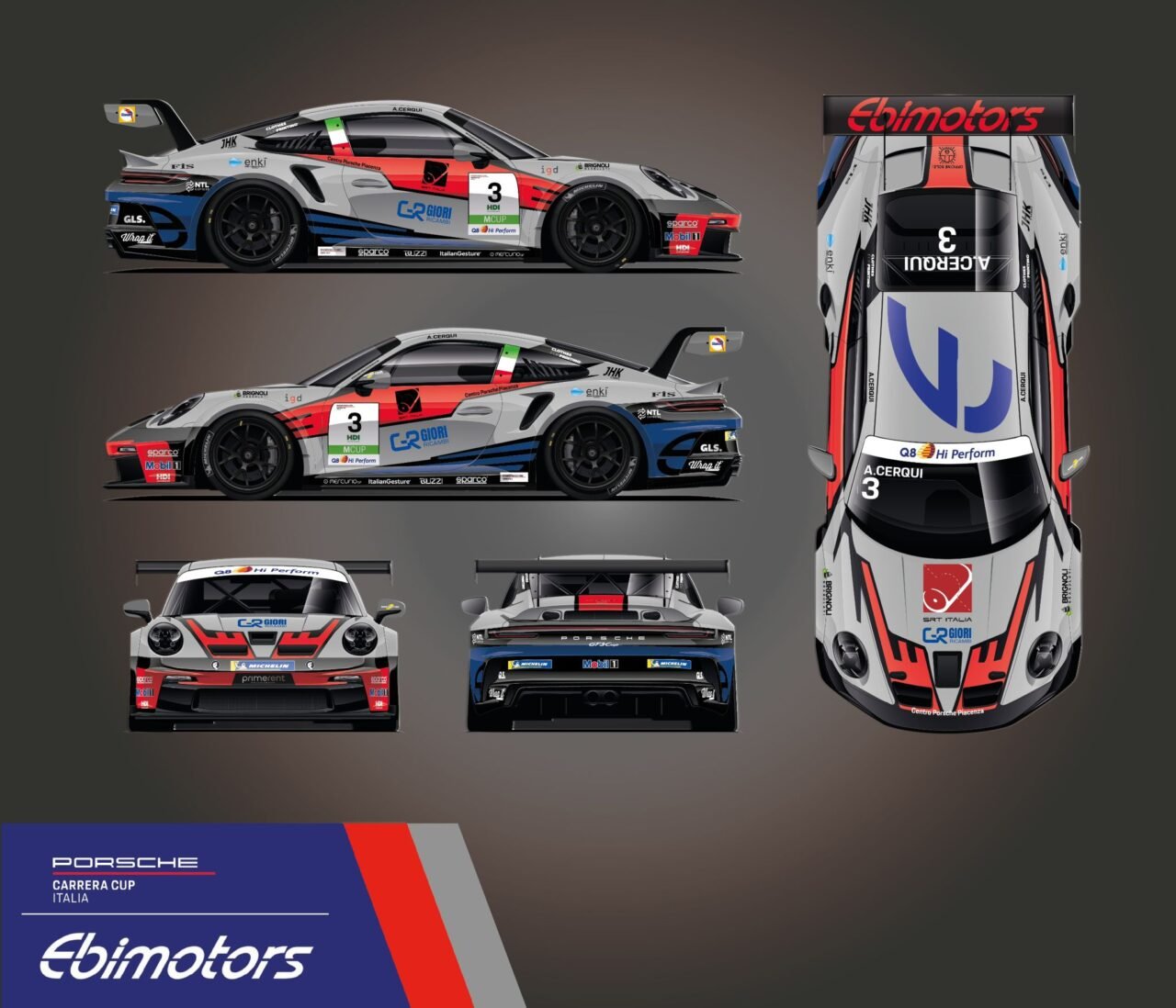 Alberto Cerqui: il PRO per il 2026 di Ebimotors in Carrera Cup Italia